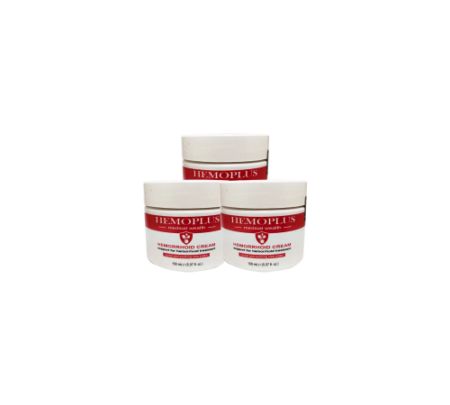 Hemoplus Büyük Boy Hemeroid Krem 3 Adet 150 ml Ba.sur Kremi