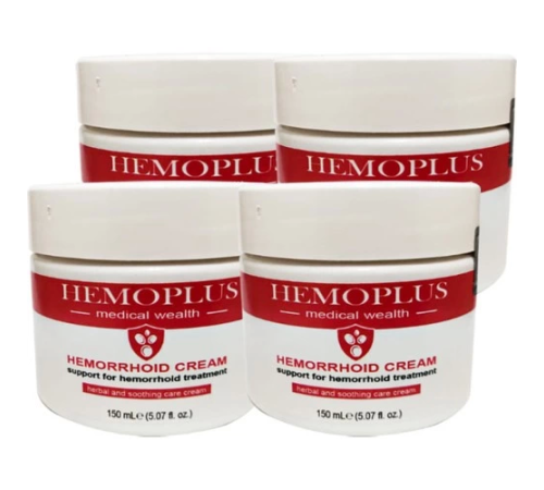 Hemoplus HZNKS048 Büyük Boy 4tane 150 ml Hemor.roidin Kremi Kişisel Bağsur Bakım