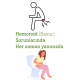 H.emoroid B.asur Onarıcı Bitkisel Ve Makat Çatlağı Hemoçözüm Kremi Çatlak Şişlik Sızı Krem
