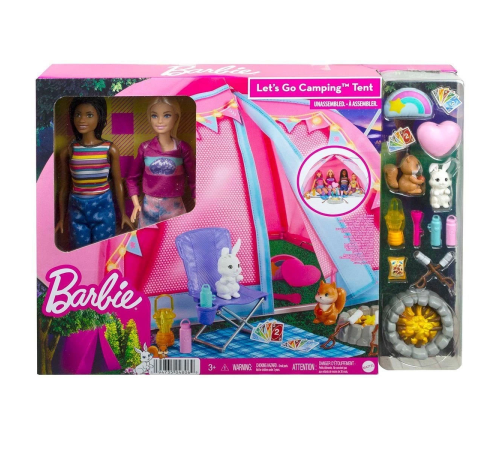 HGC18 Barbie Malibu ve Brooklyn Kampta Oyun Seti HGC18 Barbie Malibu ve Brooklyn Kampta Oyun Seti
