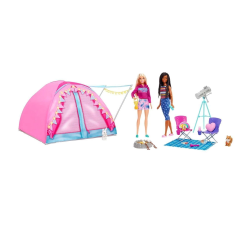 HGC18 Barbie Malibu ve Brooklyn Kampta Oyun Seti HGC18 Barbie Malibu ve Brooklyn Kampta Oyun Seti