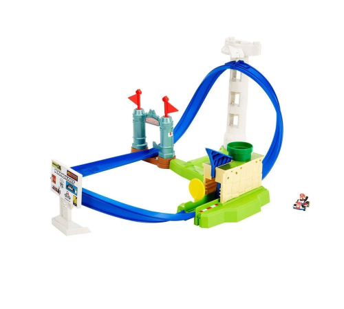 HGK59 HW Mario Kart Keskin Dönüşler Pist Seti /Hot Wheels