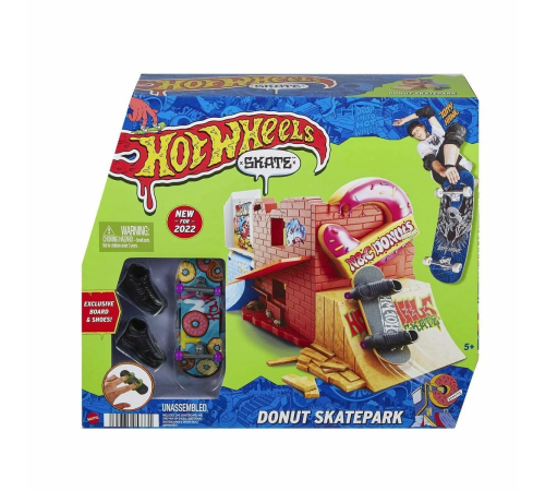 HGT91 Hot Wheels Skate Parmak Kaykay Macerasına Başlangıç Setleri