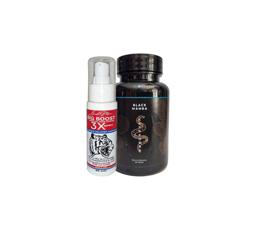 Etkili  50 ml Bigboost 3xEffect Erkeğe Canlandirici Krem + Yanında 1 Kutu 60lı Erkeğe Canlandırıcı