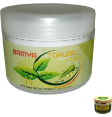 Etkili  Bamya Tohumu Kremi Vücut Sızıları Için 100 ml x 1 / 7days Slimming Cream Vücut Bakım Kremi 100 ml