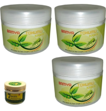 Etkili  Bamya Tohumu Kremi Vücut Sızıları Için Krem 100 ml x 3 / 7days Slimming Cream Vücut Bakım Kremi 100 ml