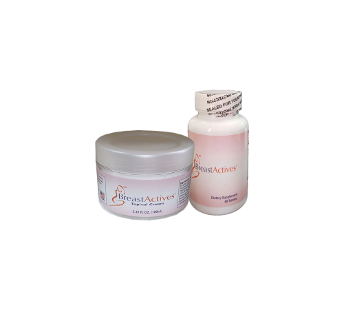 Etkili  BreastActives 100 ml Krem + 60 lı Caps Birlikte Kadın Özel Boyut Şekillendirme Takımı