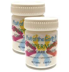 Etkili  Foot Care Cream Cooling Peppermint 50 ml Ayak Bakım Kremi Nane Ferahlığı ve Kokusu 2 Adet