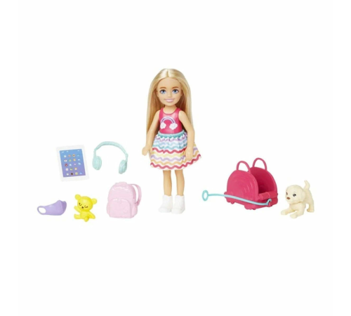 HJY17 Chelsea Seyahatte Bebek ve Aksesuarları HJY17 Chelsea Seyahatte Bebek ve Aksesuarları