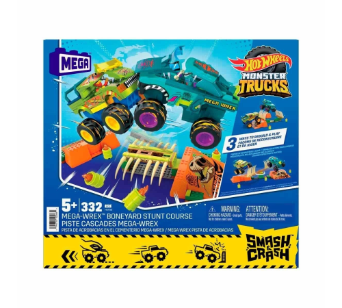 HKF89 MEGA Hot Wheels® Mega-Wrex™ Dinozor Kemikli Aksiyon Sahası