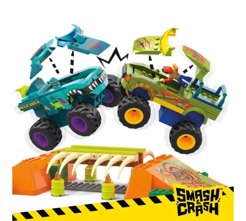 HKF89 MEGA Hot Wheels® Mega-Wrex™ Dinozor Kemikli Aksiyon Sahası