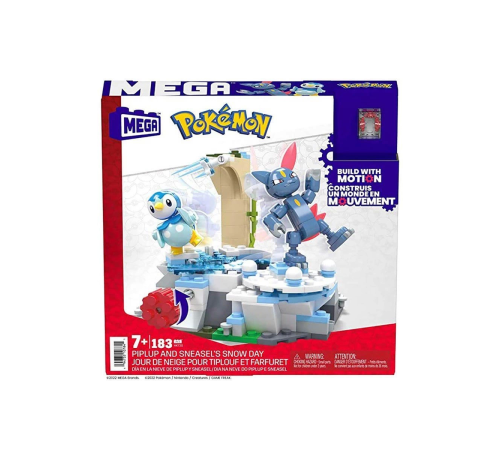HKT20 MEGA Pokemon - Piplup ve Sneasel Kış Macerası Seti 183 parça + 7 yaş HKT20 MEGA Pokemon - Piplup ve Sneasel Kış Macerası Seti 183 parça + 7 yaş