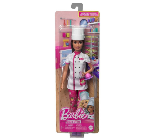 HKT67 Barbie Kariyer Bebekleri Serisi - Pasta Şefi
