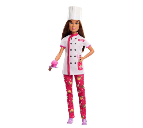 HKT67 Barbie Kariyer Bebekleri Serisi - Pasta Şefi