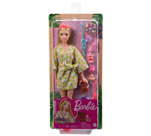 HKT90 Barbie Wellness - Spa Günü Sarışın Bebek HKT90 Barbie Wellness - Spa Günü Sarışın Bebek