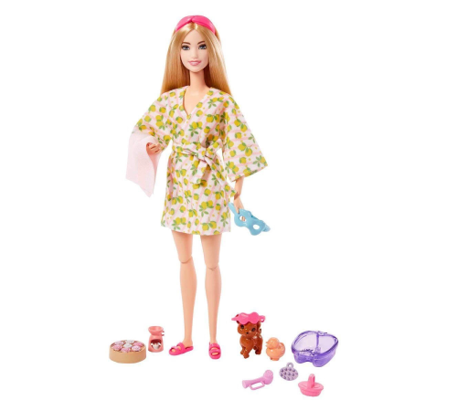 HKT90 Barbie Wellness - Spa Günü Sarışın Bebek HKT90 Barbie Wellness - Spa Günü Sarışın Bebek