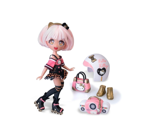 HKTF1000 Hello Kitty Manga Bebek - Golden Diva Roller