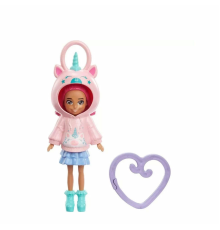HKV98 Polly Pocket Kapüşonlu Bebekler -1 adet stokta olan gönderilir