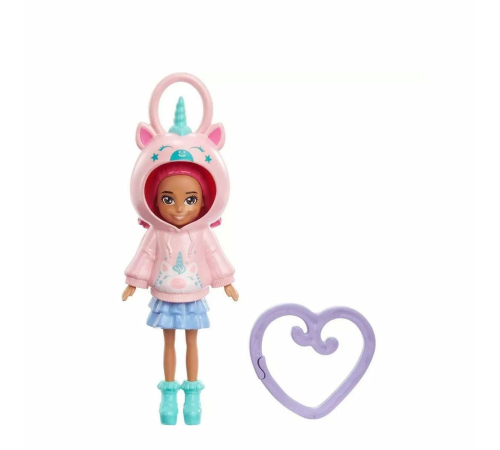 HKV98 Polly Pocket Kapüşonlu Bebekler -1 adet stokta olan gönderilir