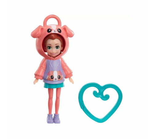 HKV98 Polly Pocket Kapüşonlu Bebekler -1 adet stokta olan gönderilir