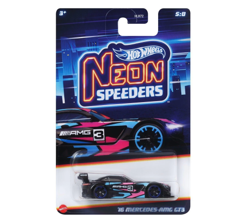 HLH72 Hot Wheels Neon Yarışlar Temalı Arabalar 10 adet koli ile satılır. Koli fiyatıdır.