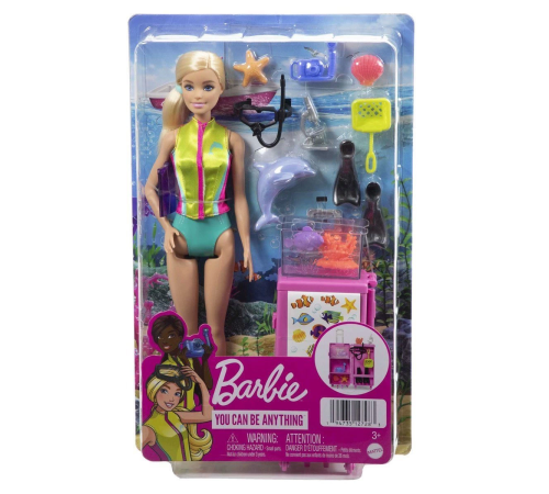 HMH26 Barbie Deniz Biyoloğu Oyun Seti