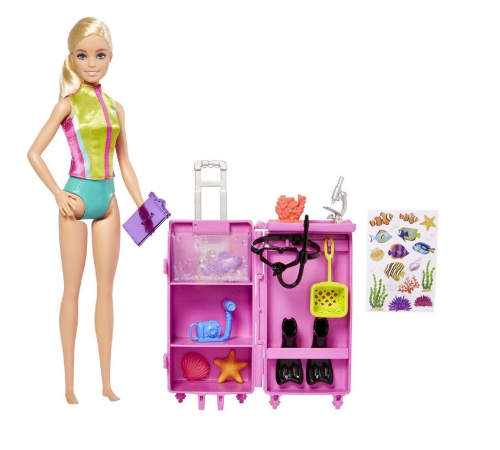 HMH26 Barbie Deniz Biyoloğu Oyun Seti