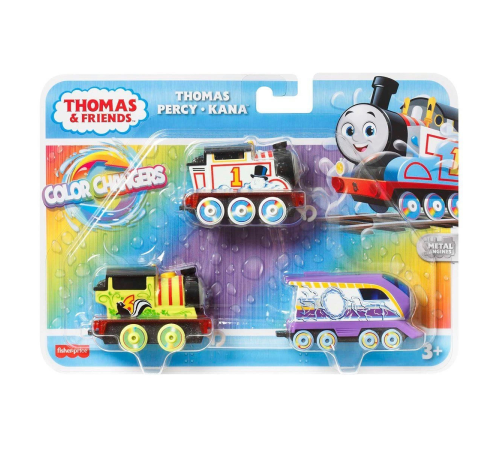 HNP82 Thomas ve Arkadaşları - Renk Değiştiren Küçük Trenler 3lü Paket HNP82 Thomas ve Arkadaşları - Renk Değiştiren Küçük Trenler 3lü Paket