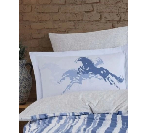 Hobby Çift Kişilik Poplin Nevresim Cascade Lacivert Hobby Çift Kişilik Poplin Nevresim Cascade Lacivert