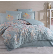 Hobby Çift Kişilik Ranforce Nevresim Takımı Serena Kahve
