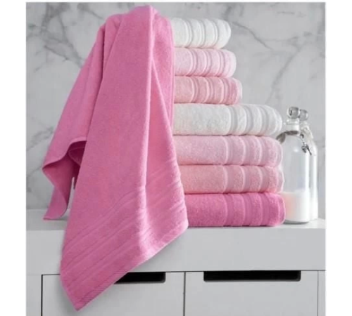 Hobby Rainbow 70X140 4´lü Havlu Seti Pembe