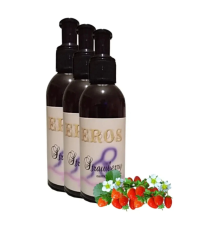 Hologramlı Strawberry €rotic Massage Oıl 360ml Çilek Kokulu €rotik Masaj Yağı X 3 ADET