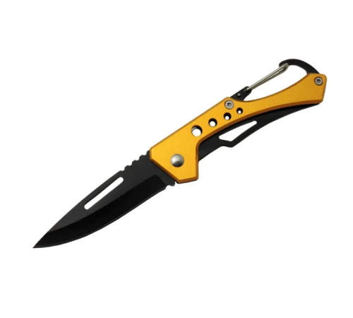 Hongjie Çakı Gold 15,5 cm , Kemerlikli Hongjie Çakı Gold 15,5 cm , Kemerlikli