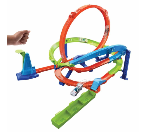 Hot Wheels Bumerang Çemberli Yarış Pisti HTK16