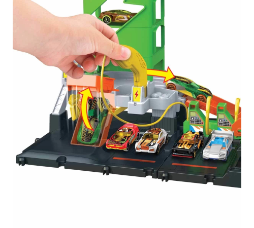 Hot Wheels Elektrikli Araç Şarj İstasyonu Oyun Seti HTN79 Hot Wheels Elektrikli Araç Şarj İstasyonu Oyun Seti HTN79