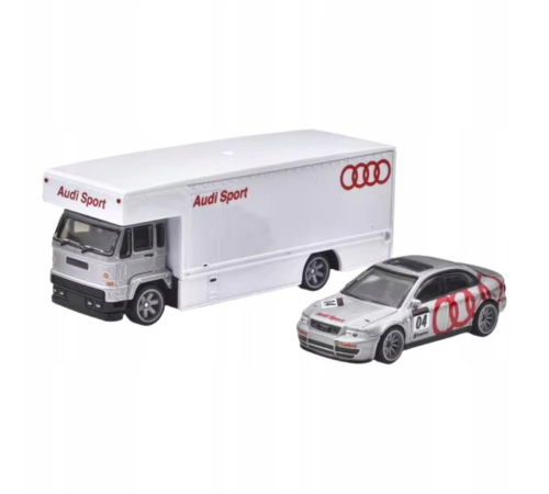 Hot Wheels Premium Team Transport Audi S4 Quattro & Fleet Flyer Hot Wheels Premium Team Transport Audi S4 Quattro & Fleet Flyer