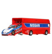 Hot Wheels Premium Team Transport Euro Hauler & 94 Nissan 300 ZX GTS HRV44