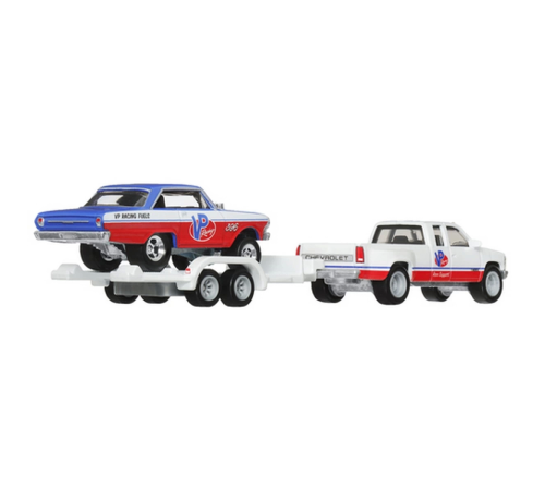 Hot Wheels Team Transport 63 Nova 88 Chevy Silverado 3500 HRV42 Hot Wheels Team Transport 63 Nova 88 Chevy Silverado 3500 HRV42