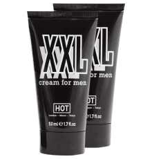 Hotxxl 2 Adet Cream Men Hardener Delayer Enlarger 50 ml Erkeklere Özel Boyut Kremi XFACTOR-9X-0312