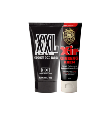 HotXXL 50 ml Cream Men Hardener Delayer Enlarger Krem + Etkili Sertleştiricili Erkeklere Özel 3xeffect 50 ml Krem Bkn1EK358
