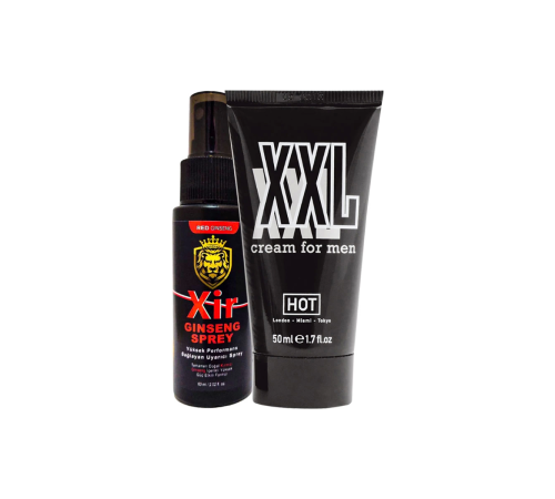 HotXXL 50 ml Cream Men Hardener Delayer Enlarger Krem + Etkili Sertleştiricili Erkeklere Özel 60 ml Sprey Bkn1EK359 HotXXL 50 ml Cream Men Hardener Delayer Enlarger Krem + Etkili Sertleştiricili Erkeklere Özel 60 ml Sprey Bkn1EK359