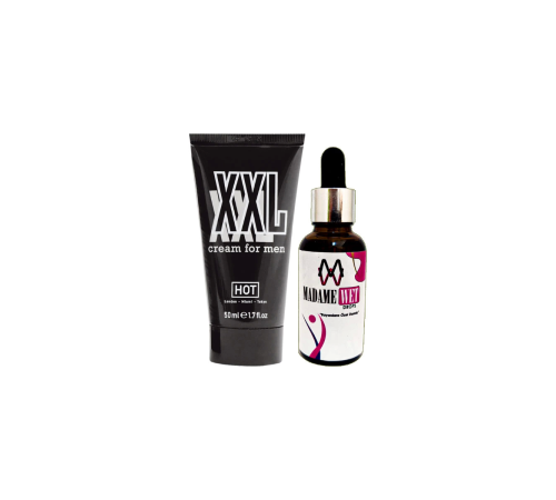 Hotxxl 50 ml Erkeklere Çap Boy Şekillendirici Krem + Yanında 1 Şişe Madamewet Kadını Canlandırıcı İçecek Hotxxl 50 ml Erkeklere Çap Boy Şekillendirici Krem + Yanında 1 Şişe Madamewet Kadını Canlandırıcı İçecek
