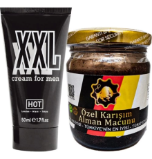 Hotxxl 50 ml Erkeklere Özel Krem + Yanında 1 Adet Erkeğe Özel Macun