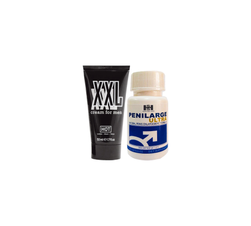 Hotxxl Erkeğe Özel Boy Çap Boyutlandırıcı 50 ml Krem + Yanında 1 Adet 30 lu Peni Large Erkek Özel Boyut Şekillendirici Hotxxl Erkeğe Özel Boy Çap Boyutlandırıcı 50 ml Krem + Yanında 1 Adet 30 lu Peni Large Erkek Özel Boyut Şekillendirici