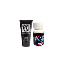 Hotxxl Erkeğe Özel Boy Çap Boyutlandırıcı 50 ml Krem + Yanında 1 Adet 3x White Box Maximum 30 lu Hareketlendirici