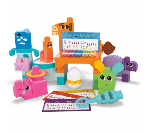 HPB46 Mega Bloks® Çiftlik Orkestrası 40 parça +1 yaş