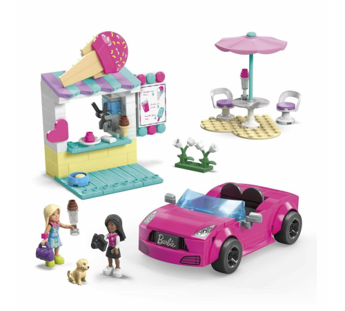 HPN78 MEGA Barbie® Dondurma Standı 226 parça +6 yaş