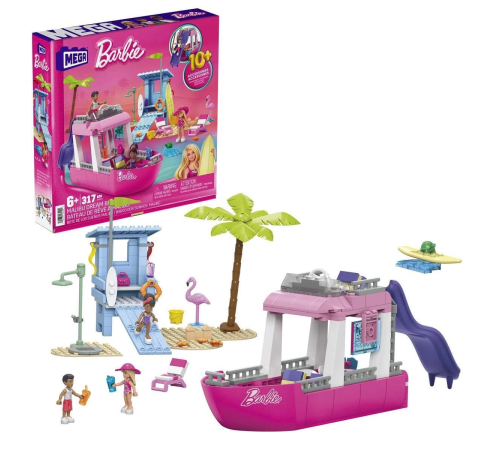 HPN79 MEGA Barbie® Malibu Rüya Teknesi™ 317 parça +6 yaş HPN79 MEGA Barbie® Malibu Rüya Teknesi™ 317 parça +6 yaş