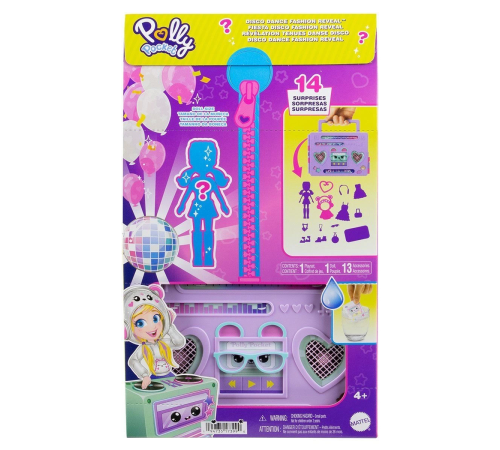 HRD65 Polly Pocket Radyo Temalı Moda Eğlencesi Oyun Seti