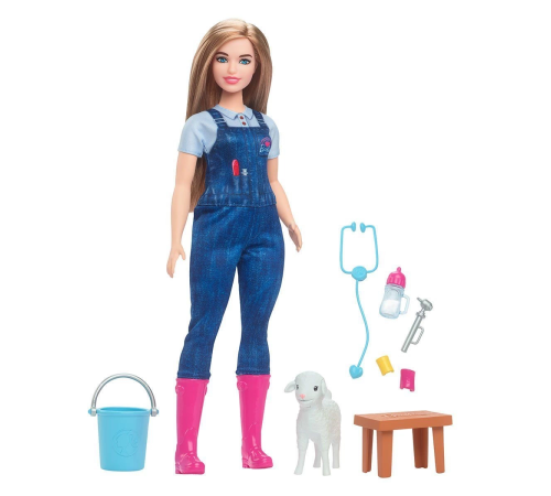 HRG42 Barbie 65. Yıl Deluxe Kariyer Bebekleri - Veteriner